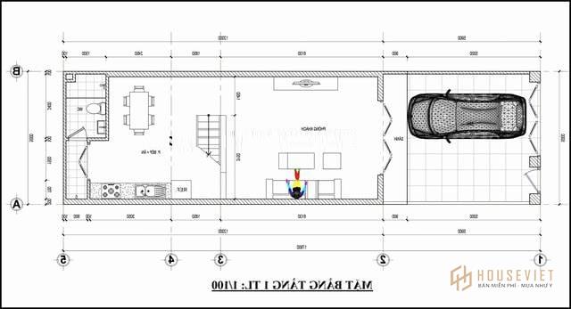 Mẫu nhà ống 2 tầng đẹp với các thiết kế