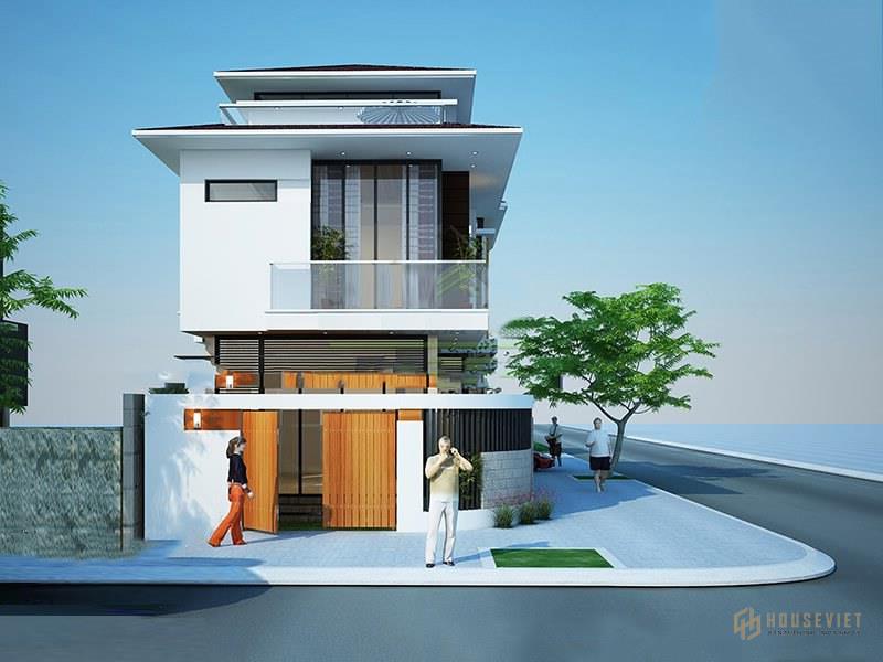 Nhà ống 2 tầng mặt tiền đẹp