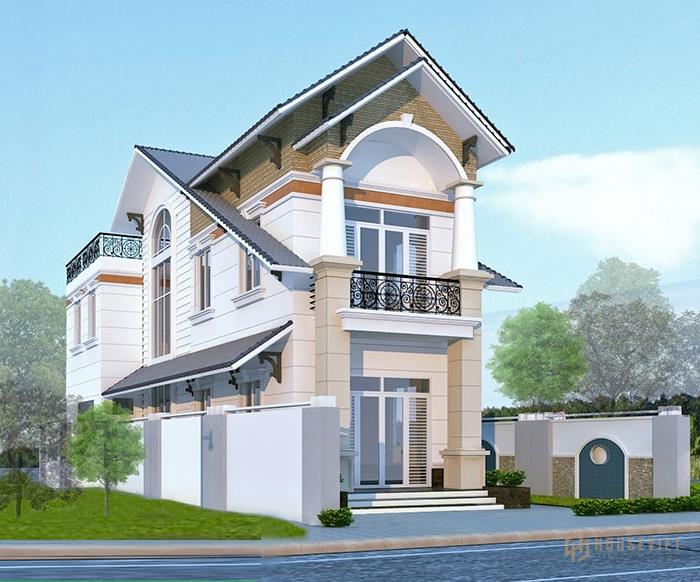 Nhà ống 2 tầng mặt tiền đẹp