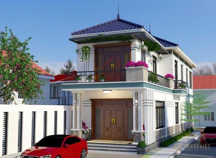 Nhà ống 2 tầng mặt tiền đẹp
