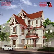 Chiêm ngưỡng mẫu thiết kế nhà 3 tầng hình chữ L đẹp nhất năm 2022