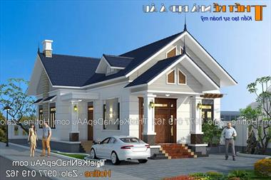 Mẫu nhà 1 tầng 4 phòng ngủ 150m2 nâng tầm nhịp sống Việt