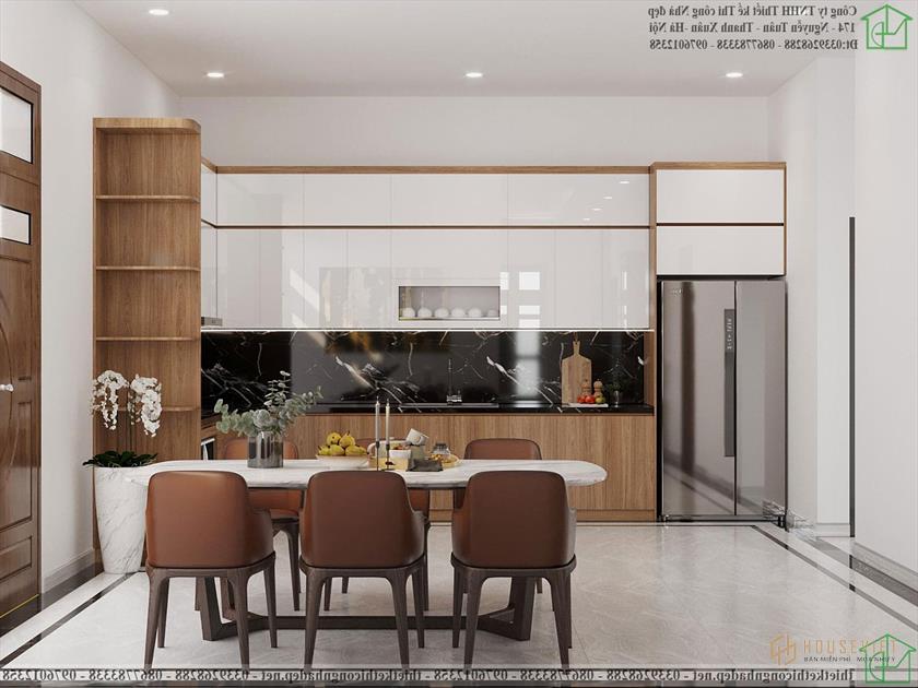 Thiết kế nội thất phòng bếp đẹp NDNC4127