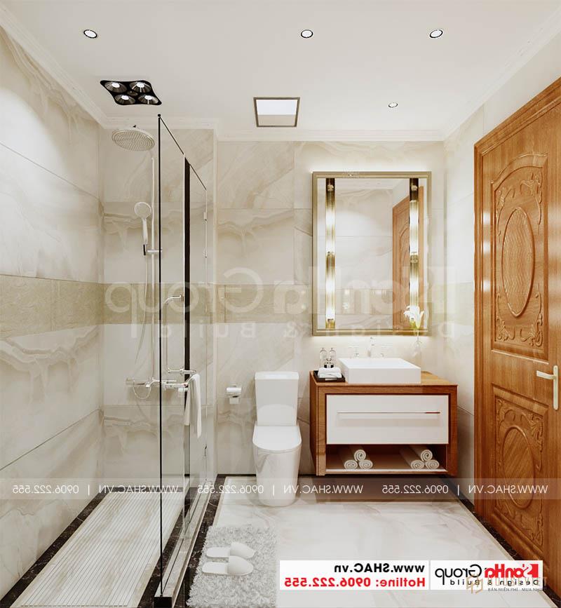 Thiết kế phòng tắm ấn tượng với gạch men Châu Âu mới nhất