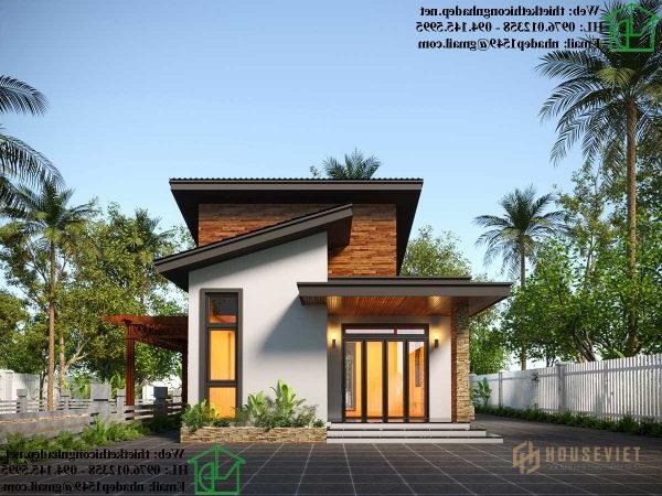 Mẫu nhà cấp 4 6x13m ấn tượng