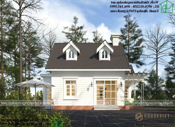 Mẫu nhà cấp 4 mái thái 90m2