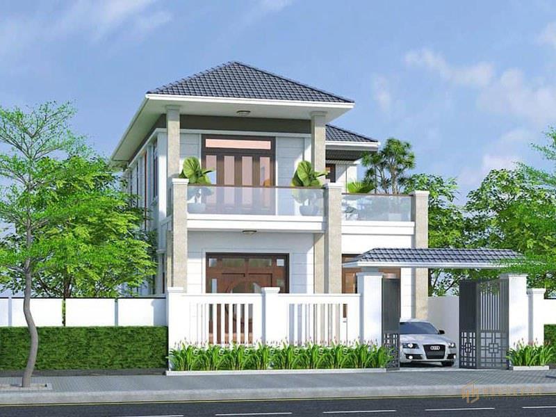 Bộ sưu tập các mẫu thiết kế nhà mái thái đẹp hiện nay của Nhật Bản