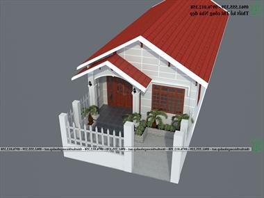 Bản vẽ thiết kế nhà cấp 4 mái tôn 6x15m diện tích 90m2 NDNC4186 ấn tượng