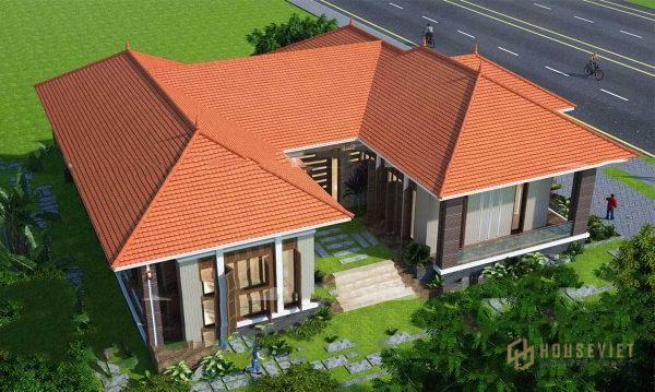 Mẫu nhà cấp 4 hợp phong thủy