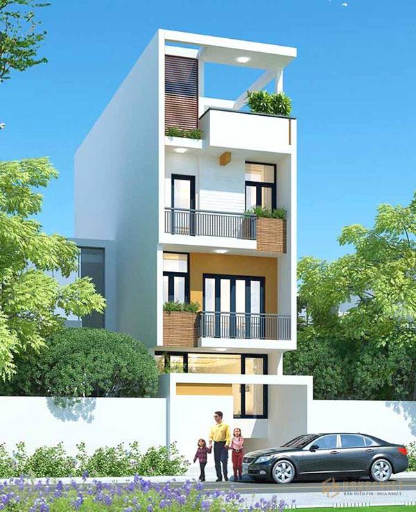 Ưu tiên những đường thẳng và vuông góc để thể hiện cá tính và sức sống của ngôi nhà