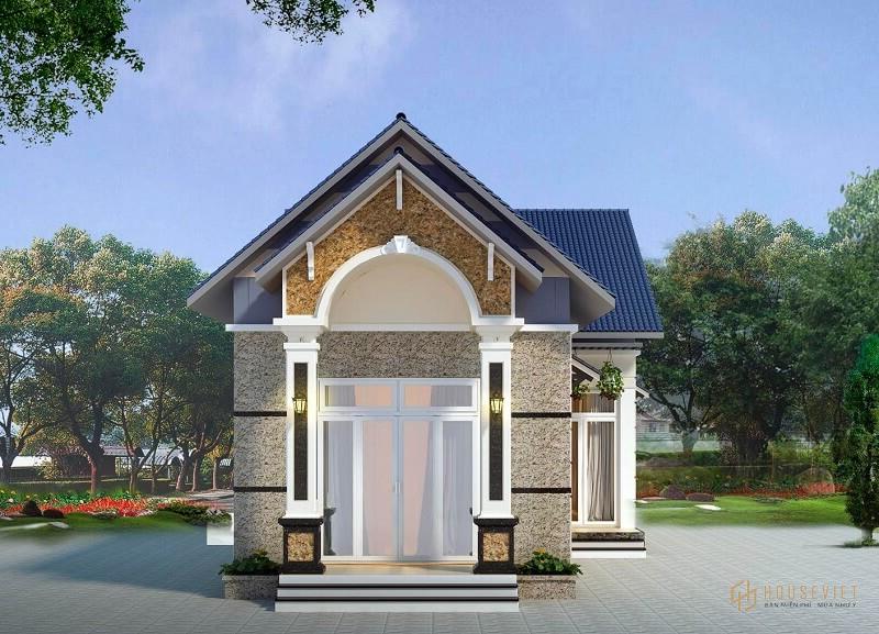 Mẫu nhà cấp 4 mái bằng 5x20 hiện đại giá rẻ chỉ 350 triệu chị Huế Biên Hòa  - Công ty thiết kế xây dựng Nhà Đẹp Mới