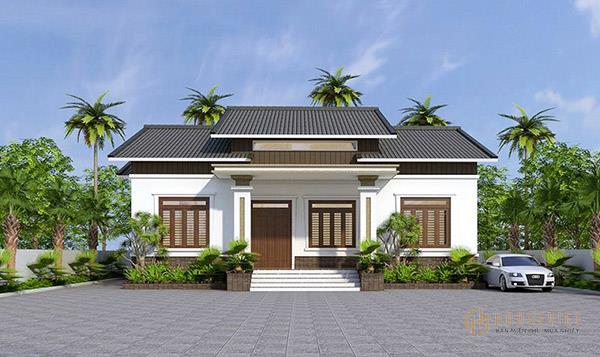 Kiểu mái thái được thiết kế đa dạng tạo hiệu ứng thẩm mỹ cho ngôi nhà cấp 4 của bạn