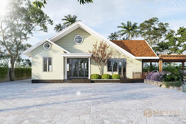Bản vẽ nhà cấp 4 mái thái