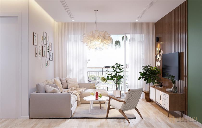 Tông màu nhẹ mang lại cảm giác nhẹ nhàng, thư thái