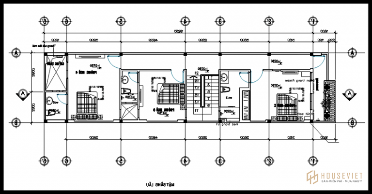 Mẫu nhà ống 2 tầng mặt tiền 5m đẹp