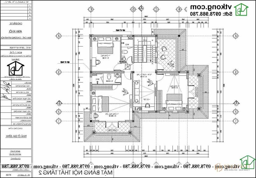 Biệt Thự 2 Tầng 2 Mặt Tiền Mái Thái 12x13m Tại Hà Nội Bt2t97