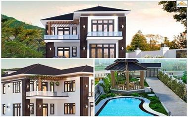 Mẫu thiết kế biệt thự 3 tầng cổ điển đẹp nhất hiện nay