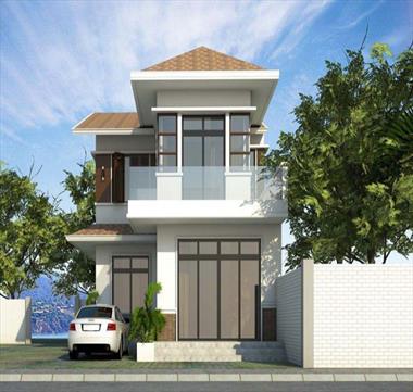 Mẫu biệt thự 7x16m với phong cách thiết kế nhẹ nhàng thanh thoát