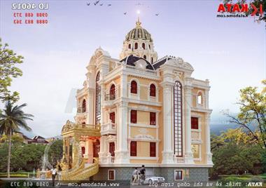 Tư vấn thiết kế mẫu biệt thự cổ điển Châu Âu nổi bật hiện nay