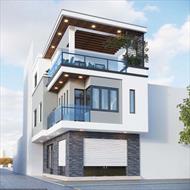 Mẫu nhà 3 tầng 200m2 bề thế sang trọng không thể bỏ qua