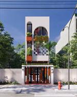 Mẫu nhà phố 3 tầng 4x15m cho gia đình 4 người