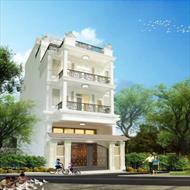 Mẫu nhà 3 tầng kiến trúc pháp sang trọng