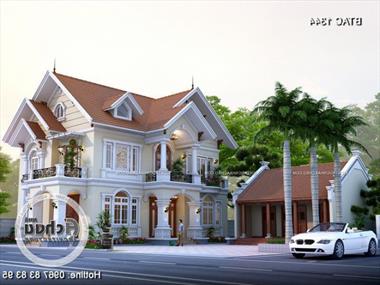 Tư vấn thiết kế mẫu biệt thự cổ điển mái thái hiện nay có gì hay?