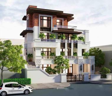 Mẫu biệt thự 4 tầng 100m2 được thiết kế như thế nào?