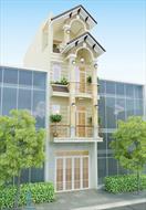 Thiết kế mẫu nhà 3 tầng 6x11m đẹp sang trọng hiện đại