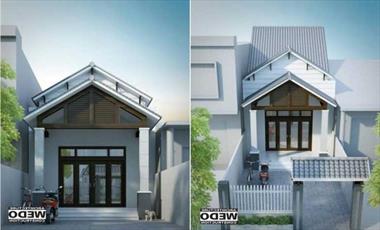 Mẫu nhà cấp 4 6x12m đơn giản (tiết kiệm chi phí và diện tích nhất)