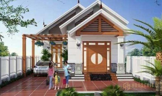 20+ Mẫu nhà cấp 4 hình chữ L ở nông thôn được xây dựng nhiều