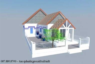 7+ Mẫu nhà cấp 4 ở nông thôn lợp mái tôn đẹp tiết kiệm chi phí