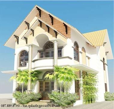 Bản vẽ biệt thự 2 tầng 8x15m phù hợp túi tiền của nhiều gia chủ