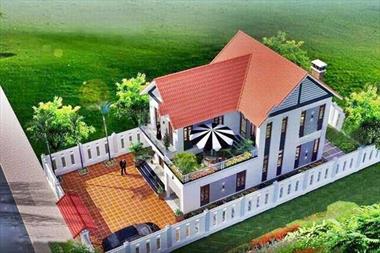 Mẫu nhà 2 tầng 100m2 giá rẻ (kiến trúc siêu vượt trội)