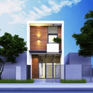 Mẫu thiết kế nhà ống 2 tầng 2 phòng ngủ kinh phí đầu tư thấp