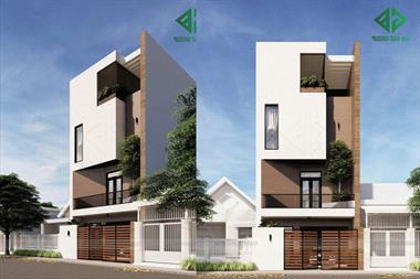 Mẫu thiết kế nhà phố 1 trệt 3 lầu hiện đại - Chị Nhi, Q.9, TP. Thành phố Hồ Chí Minh