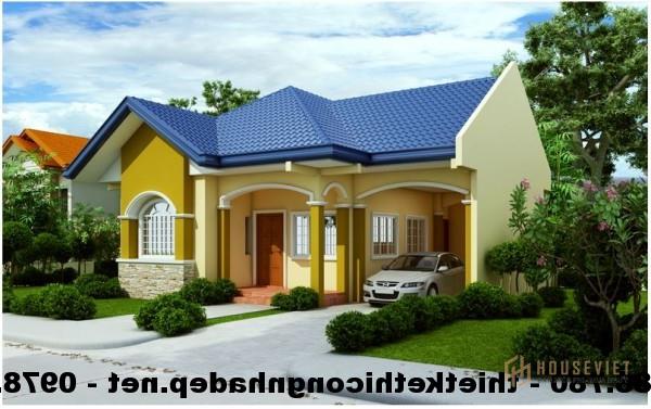 Phối cảnh nhà cấp 4 500 triệu đồng