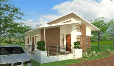 Mẫu nhà cấp 4 mái xéo đẹp 2022 thiết kế độc đáo