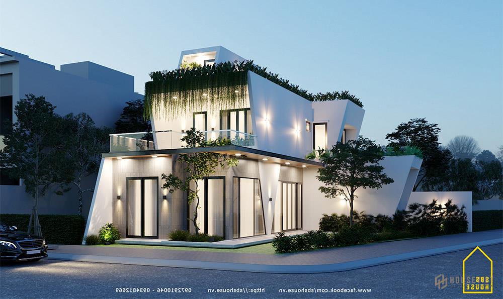 K'S HOUSE - Ngôi nhà 2 tầng với kiến ​​trúc độc đáo