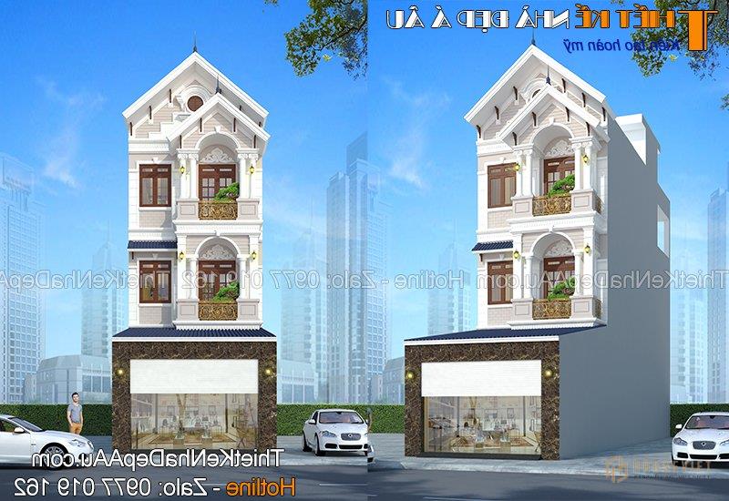 Mẫu nhà phố đẹp