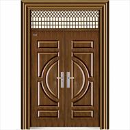 Top những mẫu cửa sắt 2 cánh giả gỗ tạo sự sang trọng