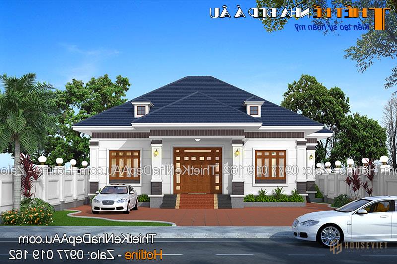 Mẫu thiết kế nhà cấp 4 mái thái hiện đại đẹp ở Nam Định