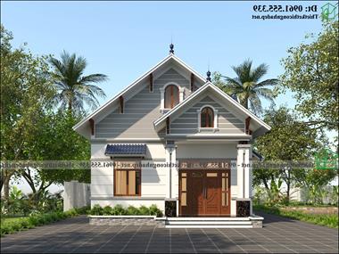 Nhà cấp 4 90m2 4 phòng ngủ 1 phòng thờ 8 × 11,5m ở Bắc Giang NDNC4183