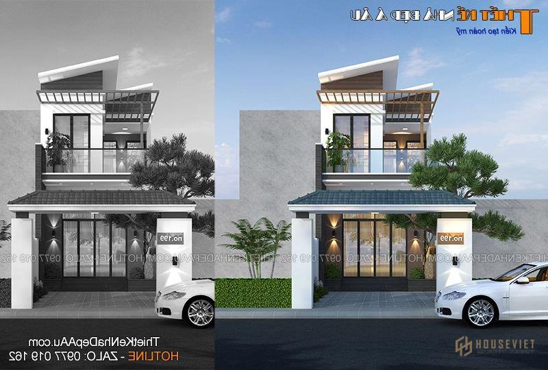 Nhà phố hiện đại