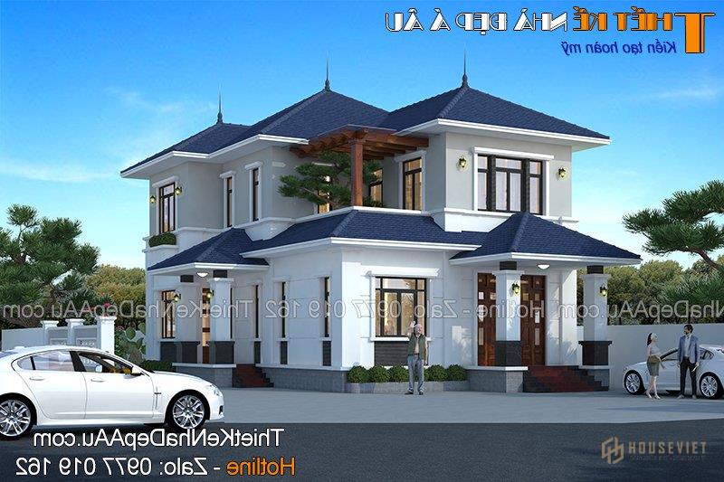 Thiết kế biệt thự mái thái nhật