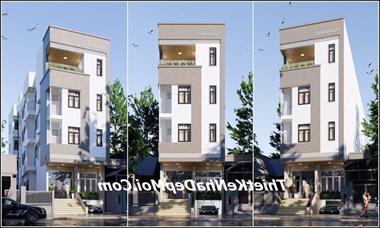 Mẫu thiết kế nội thất chung cư mini 4 tầng có tầng hầm nhà anh Lâm