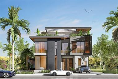 TOP 3 mẫu thiết kế biệt thự 2 tầng có gara hiện đại (kèm bản vẽ)