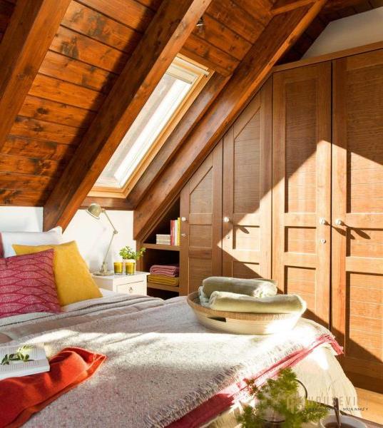 Mẫu nhà cấp 4 có gác xép