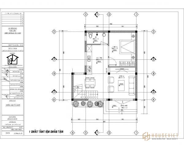 Nhà phố 3 tầng 7x10m nhà anh Tâm 4