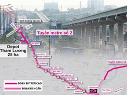 Hủy vay 390 triệu USD làm metro số 2 Bến Thành - Tham Lương ở TP HCM